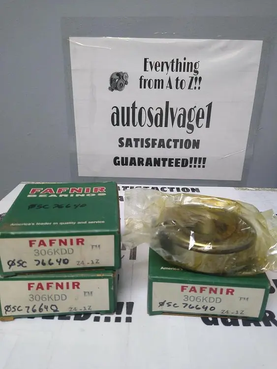 Used FAFNIR 306KDD Bearings | Surplus Asset Holdings #1189477