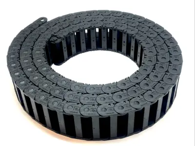 USED IGUS E2 MEDIUM ENERGY CHAIN CABLE CARRIER 90 LINKS