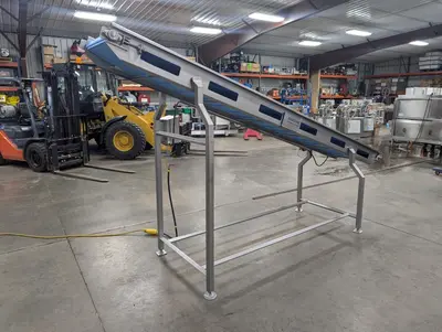 West Coast Cryogenic Services SS Decline Conveyor