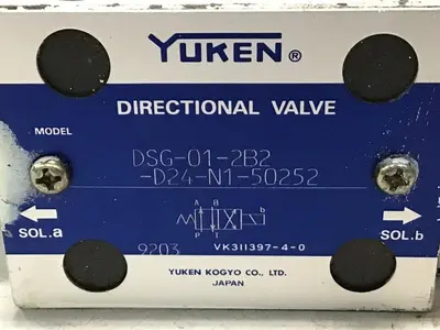 USED YUKEN DSG-01-2B2-D24-N1-50252