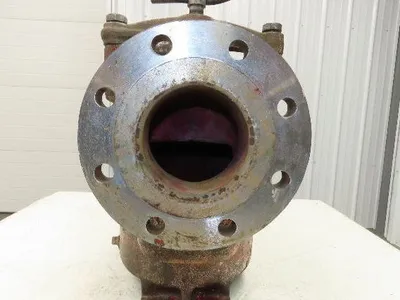 Hayward Model 72 Simplex 4" Inline Basket Strainer Cast Iron 200 PSI Flanged
