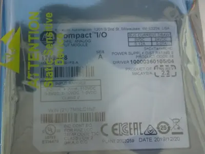 NEW 2020 ALLEN BRADLEY 1769IF8