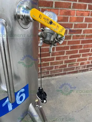 USED DCI 200 LITER STAINLESS STEEL JACKETED  REACTOR MIXING TANK