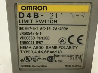 USED OMRON D4B-2115N-R