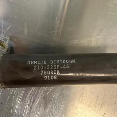 Used OHMITE 210-225P-46 750R0K Miscellaneous Equipment (Electrical & Power) Ohio US | Surplus Asset Holdings #1494619