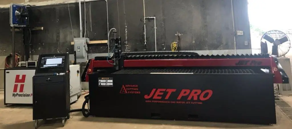 Jet Pro 510 Bellows Abrasive Waterjet