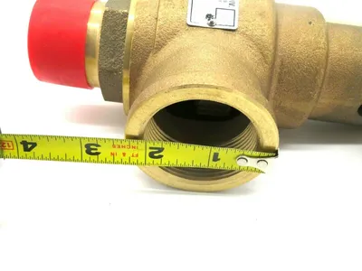 NEW KUNKLE VALVE DIV. 6010GF02-KM RELIEF VALVE 1 1/4" 120 PSIG 6010GF02KM