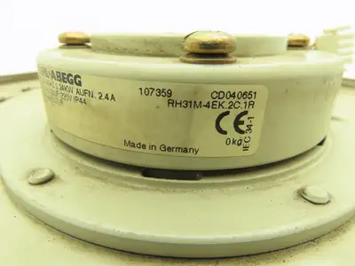 Ziehl-Abegg MK085-4EK.07.R Centrifugal Blower Fan Backward-Curved 12.5" 115V 1PH