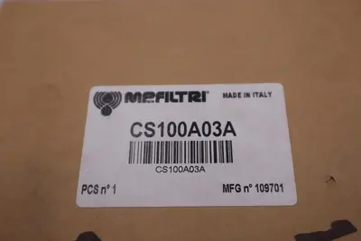 MPFILTRI CS100A03A/ CS-100-A03-A Hydraulic Filter Element - STOCK GF889