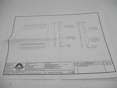 NEW British Encoder Products Co British Encoder Products Co RXTXD-3