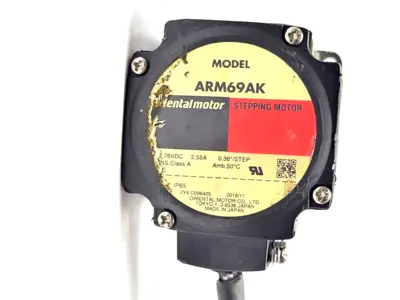 USED ORIENTAL MOTOR CLOSED LOOP STEPPER MOTOR DC INPUT 2.36 IN. (60 MM)