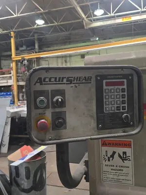 Used 2008 ACCURSHEAR 625012 Power Squaring Shears (Inch) Illinois US | BLUMBERG MACHINERY COMPANY #1388384