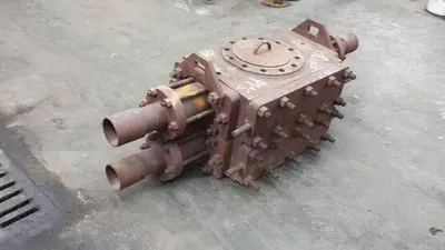 USED SHAFFER 7 1/16" 3M DOUBLE RAM BOP