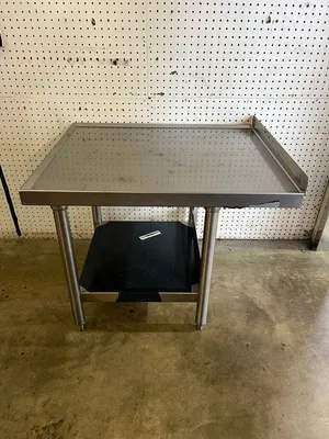 Used Falcon Restaurant Supply Used Stainless Steel Equipment Stand with Shelf - WO1 Restaurant Equipment (Miscellaneous) Illinois US | Falcon Restaurant Supply #1375303