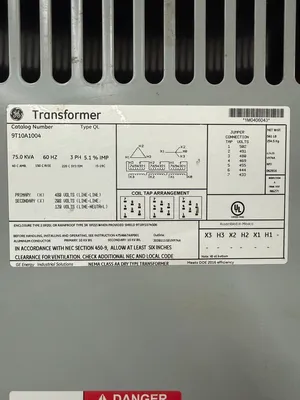 GENERAL ELECTRIC 9T10A10014 Transformers | Turner's Machinery (2)