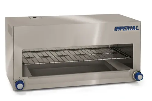 Imperial ICMA-36-E 36" Electric Cheese Melter w/ Incoloy Element, Stainless, 208v/3ph
