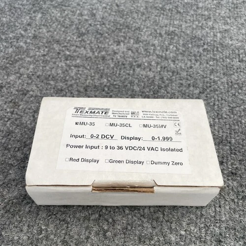 New | in-Stock Texmate MU-35 Voltmeters California US | Davliegogo LLC #1707870