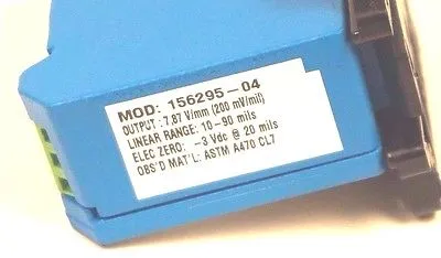 NEW BENTLY NEVADA 18745-XX PROXIMITOR SENSOR 156295-04, 7200 5 & 8MM