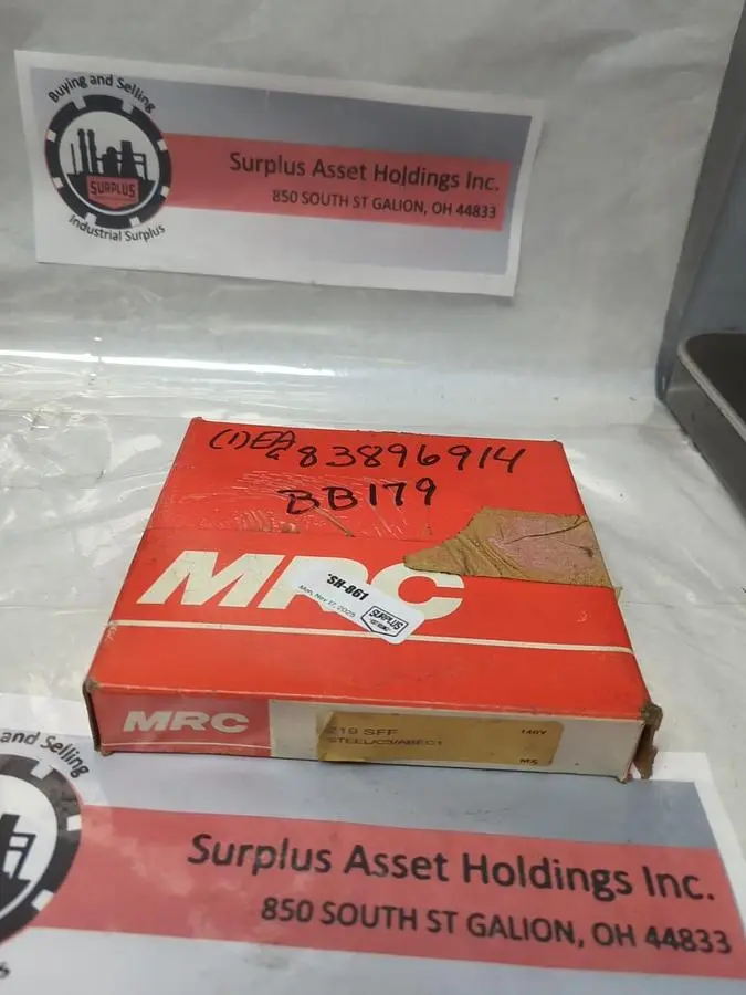New | in-Stock MRC 219SFF Bearings | Surplus Asset Holdings #1197290