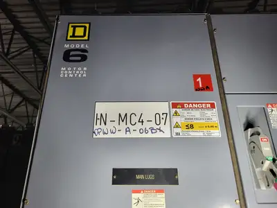 USED SQUARE D MODEL 6