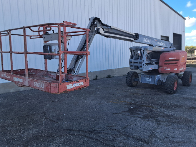 Used 2015 Skyjack SJ63AJ Articulating Boom Lifts | Stack Equipment #926339