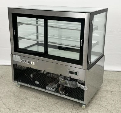 171-0037 48” Square Self Contained Full Service Bakery Display Cooler