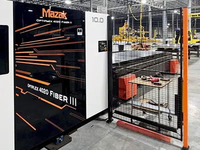 Used 2021 MAZAK OPTIPLEX 4020 FIBER III Laser Cutters | Machine Factory Outlet #1267070