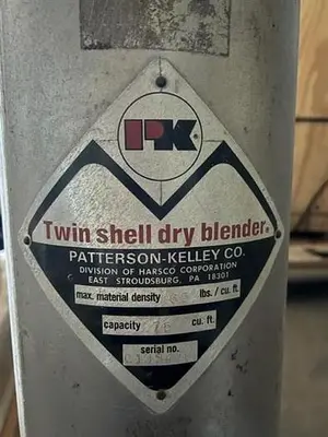 Patterson Kelley 75 Cu Ft stainless steel V blender