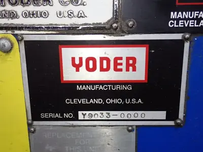9 STAND YODER ROLLFORMER BASE WITH ELECTRICS / MAGNETEK GPD-515 DRIVE: STOCK #23428