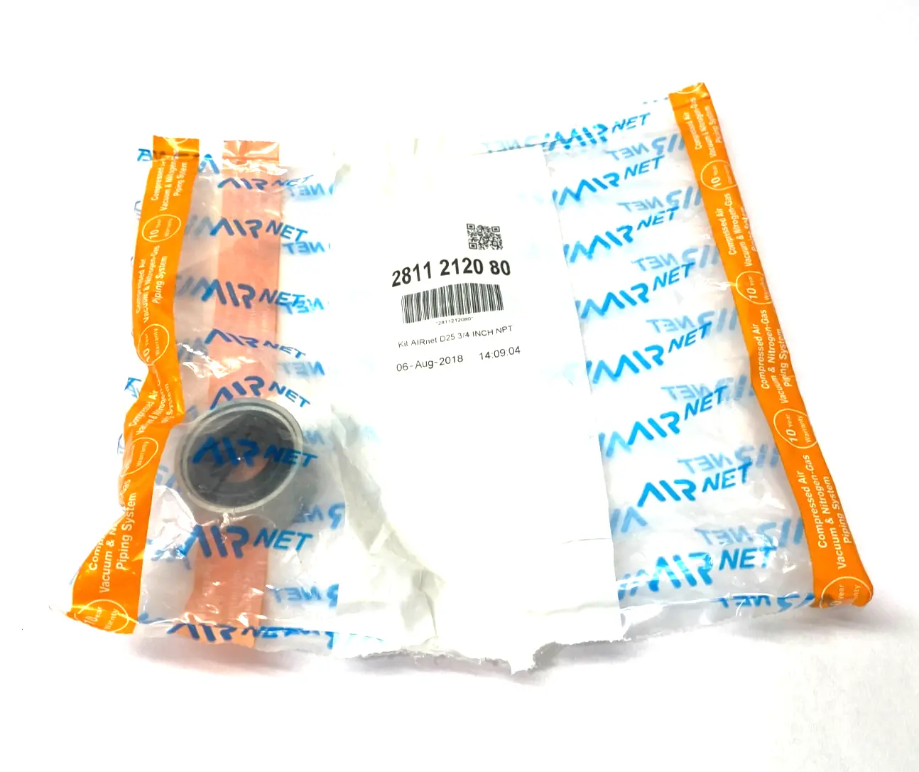 NEW AIRNET ADAPTER UNION KIT NPT FEMALE D25 X 3/4"