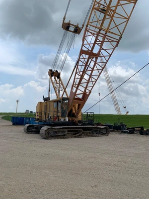 Used 1999 MANITOWOC 4100W II VICON Crawler Cranes Louisiana US | Proxy Equipment #1388969