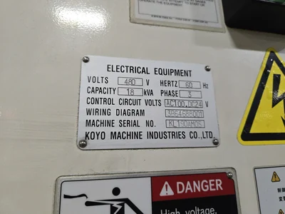Koyo KL-600 Rough Surface Grinding Machine