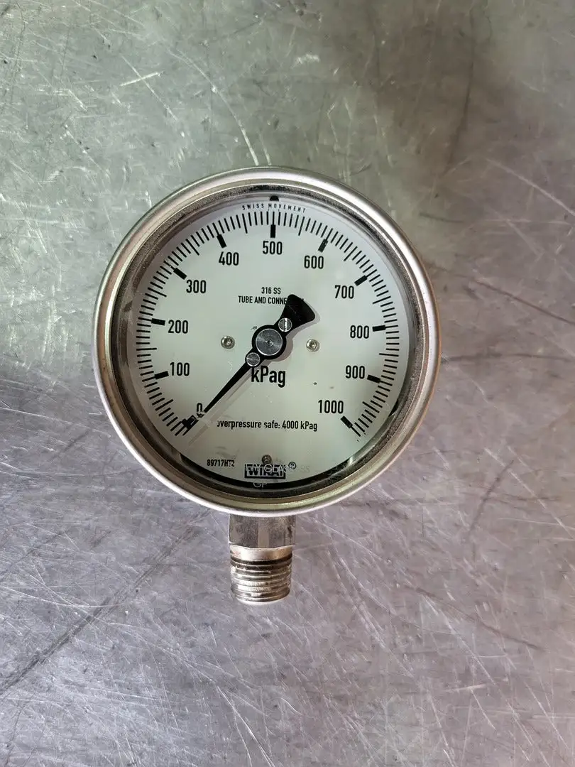 Pressure Gauge 0-1000 kPa