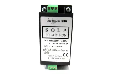 USED SOLA SCL 4 D12-DN POWER SUPPLY SCL4D12DN