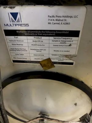 USED MULTIPRESS M5P-8