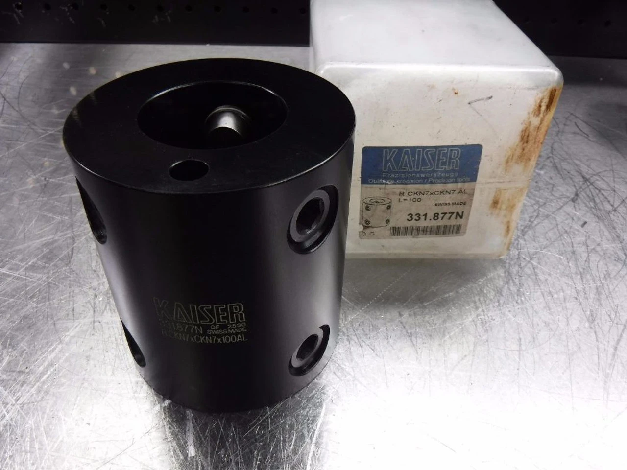 Kaiser KAB7 100mm Aluminum Extension Tube CKN7 x CKN7 10.331.877N (LOC2024A)