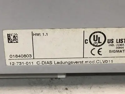 USED SIGMATEK CLV011 12-731-011