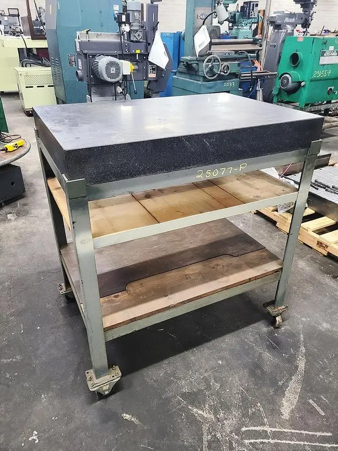 Used _UNKNOWN_ _UNKNOWN_ Granite Surface Plates Pennsylvania US | Hildebrand Machinery Co. #1486005