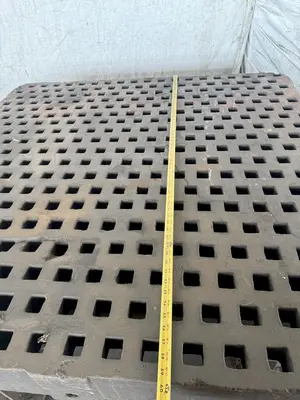 60" X 60" X 36" ACORN WELDING TABLE W/ STAND. STOCK # 0544326
