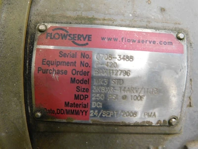 Used DURCO MK3 STD Centrifugal Pumps Ohio US | Equipment Recovery Corp. #1330871