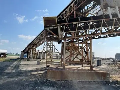 Conveyor, Belt, 72" x 155', Truss Frame, 250 HP - #4685404
