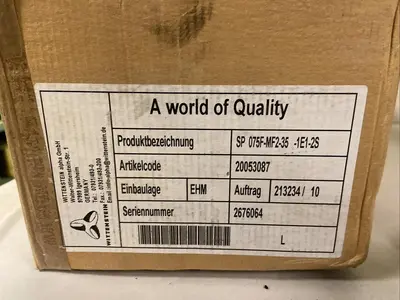 New | in-Stock WITTENSTEIN SP-075F-MF2-35-1E1-2S Speed Reducers | Surplus Asset Holdings #1204334