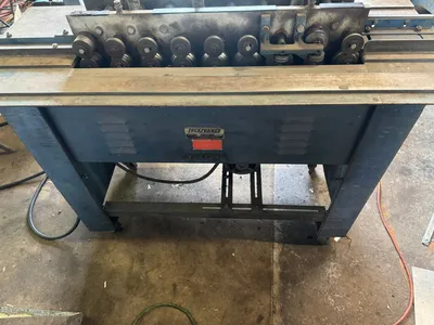 LOCKFORMER 20 GAUGE BUTTON PUNCH SNAPLOCK Roll Formers | THREE RIVERS MACHINERY (4)