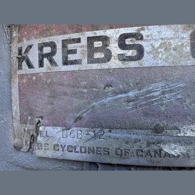 USED KREBS CYCLONES D6B-12