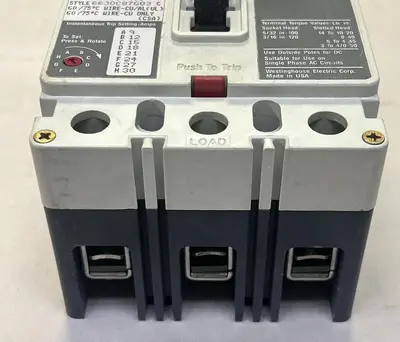 Used CUTLER-HAMMER HMCP003A0C Miscellaneous Equipment (Electrical & Power) | Surplus Asset Holdings #1202978