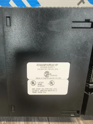 Used GE Fanuc IC693PWR321P Power Supplies South Carolina US | ESS Industrial Equipment Sales #1328113