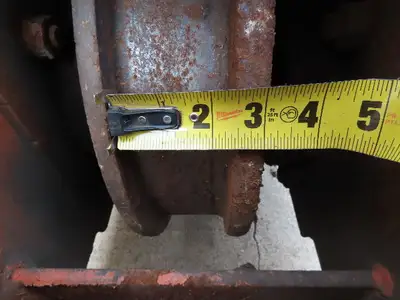 Cleveland Tramrail Motorized Gantry Crane End Truck Drive Floor Track -Bad Motor