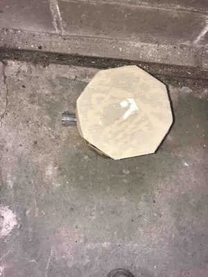 150mm Dia QVF Unequal Tee Pieces; PTU 6/1