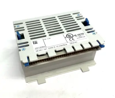 USED SIGMATEK INPUT/OUTPUT MODULE DIAS E-12 INTERFACE DEZ 161