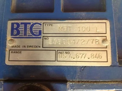 USED BTG MBT 100L